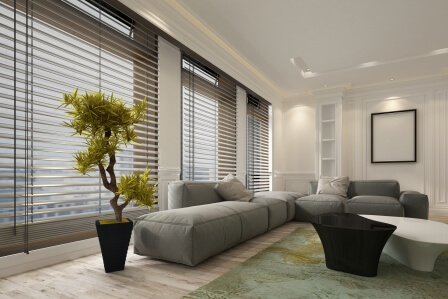 Large window blinds
