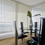 vertical blinds dining room