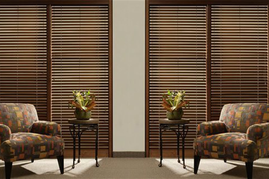 WOOD HORIZONTAL BLINDS